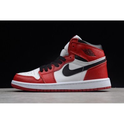 Nike Çocuk Air Jordan 1 Aj1 High Og Siyah / Kırmızı Basketbol Ayakkabısı Türkiye - 6K3ORHDO